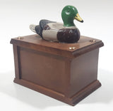 Vintage Woodward's Mallard Duck Wooden Coaster Set of 6