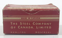 Rare Vintage 1950s Stelco Carpet Tacks 2 oz. Box 1/2" No. 6 - The Steel Company of Canada