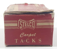 Rare Vintage 1950s Stelco Carpet Tacks 2 oz. Box 1/2" No. 6 - The Steel Company of Canada