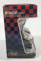 2003 Trevco Winner's Circle NASCAR Dale Jarrett #88 UPS Ford Car and Flag Shaped Christmas Ornament New in Box
