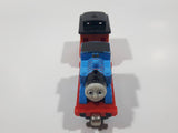 2011 Mattel Thomas & Friends Blue #1 Thomas Pulling Orange Passenger Car 5 1/2" Long Magnetic Die Cast Toy Vehicle W6268