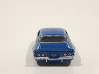 2020 Greenlight Collectibles Detroit Speed Inc. Series 1 1970 Chevrolet Camaro Blue Die Cast Toy Car Vehicle with Opening Hood Missing Rear Wheels