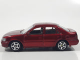 Motor Max No. 6014 Toyota Corolla Red Die Cast Toy Car Vehicle