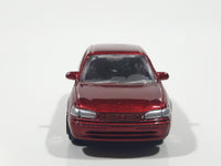 Motor Max No. 6014 Toyota Corolla Red Die Cast Toy Car Vehicle