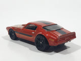 2012 Hot Wheels '73 Pontiac Firebird Trans Am Brewster Buccaneer Red Orange Die Cast Toy Muscle Car Vehicle