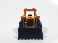 1999 Subway Matchbox Shovel Nose Tractor Dark Yellow Orange Die Cast Toy Car Construction Equipment Front End Loader Vehicle