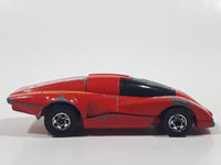1985 Hot Wheels Crack-Ups Exotic (Top crash) Bang-Up Job Red Die Cast Toy Car Vehicle Hong Kong