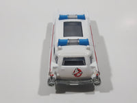 2016 Hot Wheels Entertainment: Ghostbusters Ecto-1 White Die Cast Toy Car Vehicle