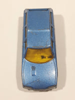 Vintage 1979 Lesney Matchbox Superfast No. 12 Citroen CX Blue Die Cast Toy Car Vehicle with Opening Rear Door