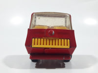 Vintage Tonka Semi Tractor Truck Red and Yellow Pressed Steel Die Cast Toy Car Vehicle