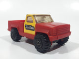 Vintage 1978 Tonka Pickup Truck Red and Yellow Plastic Pressed Steel Die Cast Toy Car Vehicle