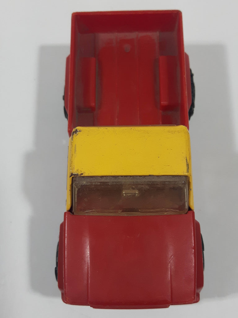 Vintage 1978 Tonka Pickup Truck Red and Yellow Plastic Pressed Steel D ...