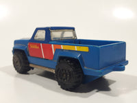 Vintage 1978 Tonka Pickup Truck Blue Plastic Pressed Steel Die Cast Toy Car Vehicle