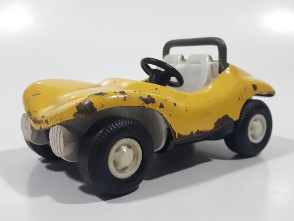 Vintage 1970s Tonka Beach Buggy Yellow Pressed Steel and Plastic Toy Car Vehicle 55340