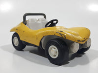 Vintage 1970s Tonka Beach Buggy Yellow Pressed Steel and Plastic Toy Car Vehicle 55340