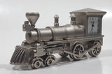 Breeze Collection Train Engine Locomotive 4 1/4" Long Heavy Metal Clock