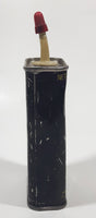 Rare Vintage Dayco R.M. Hollingshead Whiz Super Loosen -All Penetrating Oil Black 5 1/4" Tall Tin Metal Container 4 Imp. Ozs. (113.6cc) EMPTY