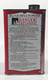 Goex Black Rifle Powder American-Made Since 1912 Red 6 1/4" Tall Tin Metal Container EMPTY