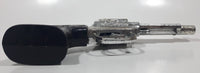 Vintage Indian Head Revolver Cap Gun Metal and Plastic 7 1/2" Long