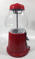 Vintage Carousel Brand Metal and Glass Globe Gumball Machine Candy Dispenser 11 1/2" Tall