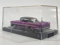 M2 Machines Auto Drivers 1958 Chevrolet Impala Pink Purple 1/64 Scale Die Cast Toy Car Vehicle in Case R37 16-07