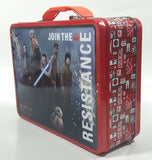 2017 Star Wars The Last Jedi Join The Resistance Embossed Tin Metal Lunch Box