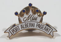Miss Port Alberni Pageant 5/8" x 1" Enamel Metal Pin