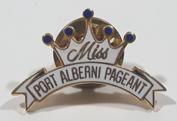 Miss Port Alberni Pageant 5/8" x 1" Enamel Metal Pin