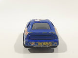 1998 Hot Wheels Racer Nascar #44 Blue Die Cast Toy Race Car Vehicle McDonald's Happy Meal