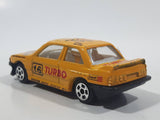 Unknown Brand Turbo #16 Yellow Die Cast Toy Car Vehicle