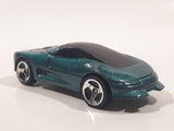 1997 Hot Wheels Buick Wildcat Metallic Green Die Cast Toy Car Vehicle