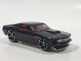 2007 Hot Wheels '69 Mustang Black Die Cast Toy Muscle Car Vehicle