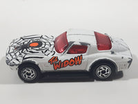 1995 Matchbox Corvette Grand Sport White 1:58 Scale Die Cast Toy Car Vehicle