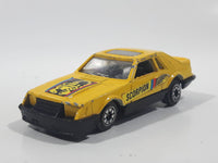 Vintage FAIE Swift Runner 1980 - 1982 Ford Mustang Hatchback "Scorpion" Yellow Die Cast Toy Car Vehicle