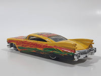 2003 Hot Wheels Radical Wrestlers '59 Custom Cadillac Yellow Die Cast Toy Classic Car Vehicle
