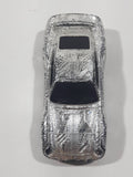 1995 Hot Wheels Gleam Team Porsche 959 Textured Chrome Die Cast Toy Car Vehicle
