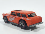 2002 Hot Wheels Red Lines Chevy Nomad Orange Die Cast Toy Station Wagon Car Vehicle
