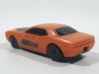 2007 B. Little Electronic Arts Need For Speed Video Game Dodge Challenger Orange Plastic Die Cast Toy Car Vehicle