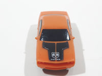 2007 B. Little Electronic Arts Need For Speed Video Game Dodge Challenger Orange Plastic Die Cast Toy Car Vehicle