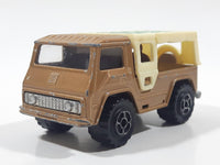 Vintage Majorette No. 260 Explorateur Volvo Laplander 1/59 Scale Brown Gold Die Cast Toy Car Vehicle
