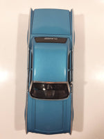 Jada Dub City No. 90609 1963 Lincoln Continental Blue 1/24 Scale Die Cast Toy Car Vehicle with Suicide Doors