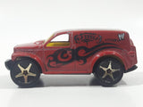 2006 Hot Wheels WWE Batista Power Panel Red Die Cast Toy Car Vehicle