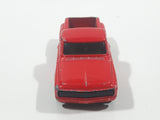 2002 Hot Wheels First Editions Custom '69 Chevy Pickup Truck Red Die Cast Toy Car Vehicle
