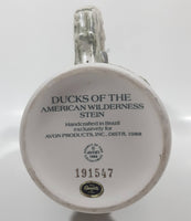 1988 Avon Ceramarte Brazil Ducks of the American Wilderness 8 3/4" Tall Ceramic Collector's Stein