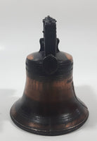 Vintage Copper Toned Metal Philadelphia Liberty Bell 3 3/8" Tall