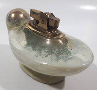 Vintage Genie Bottle Shaped Porcelain Lustreware Table Top Lighter Made in Japan
