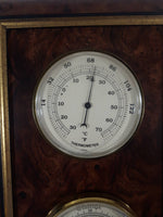 Thermometer, Barometer, Hygrometer Weather Station Wall Hanging Made in France