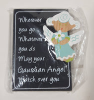 Wherever you go Whatever you do May your Gaurdian Angel Watch over you 2 1/2" x 3" Fridge Magnet New in Package