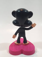 2014 McDonald's Paul Frank Industries Julius The Monkey Bobble Head 3 3/4" Tall Toy Figure