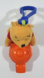 2001 McDonald's Disney The Book of Pooh Winnie The Pooh Plastic and Plush Clip On 3" Tall Toy Figure
